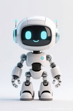 Изображение робота для подготовки машинной вышивки
